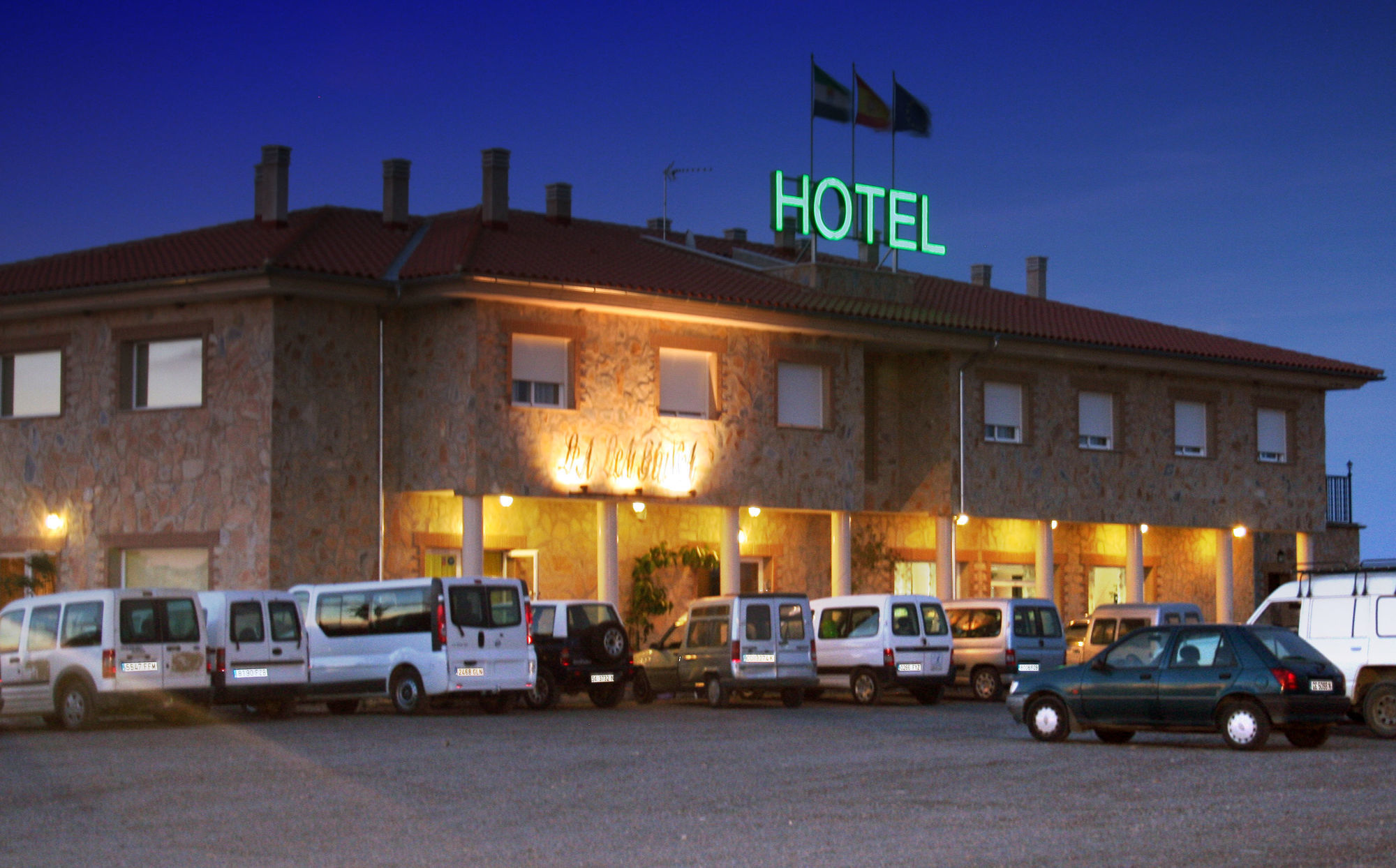 Hotel Restaurante Sostenible La Laguna Brozas 外观 照片